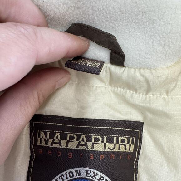 Napapijri Jacket Mens Medium Brent South Pole Observer Antarctic Survey - Picture 4 of 9